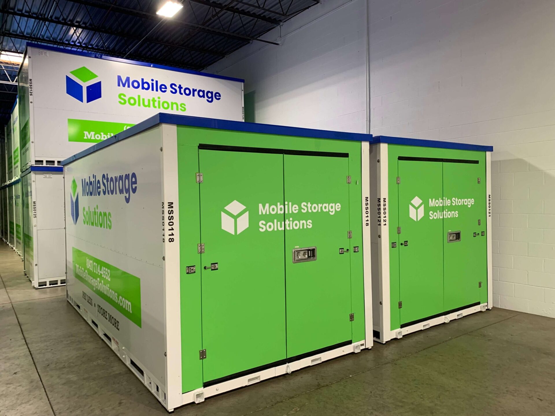 Mobile Storage Solutions Commercial Storage Containers in Chicago Illinois